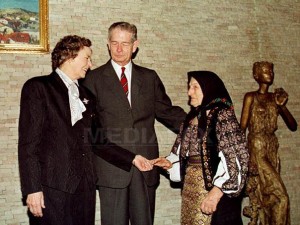 Elisabeta Rizea și Regele Mihai I