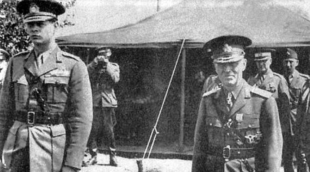 Regele Mihai și Antonescu