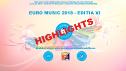 EuroMusic_2018 - HIGHLIGHT