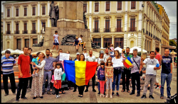 Ieșeni în stradă împotriva legii carantinării