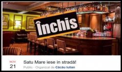 "Satu Mare iese în stradă!" Domeniul HORECA e în pragul falimentului