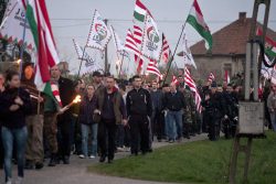 Demonstráció - Jobbik - Hejőszalonta
