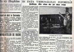 4 iunie 1945. Sentința în Procesul Ziariștilor. 12 oameni de cultură condamnați la pedepse grele