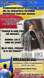 Afiș Avram Iancu