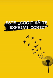 Este cool sa te exprimi corect