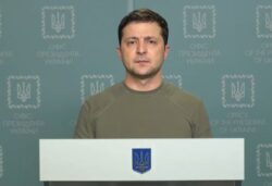 Președintele Ucrainei, Volodimir Zelenski