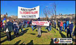 Protest vaccin - București