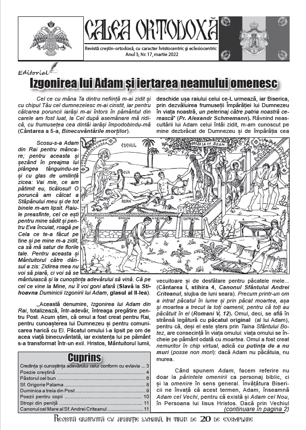 ,,Calea Ortodoxă”