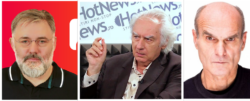 Cătălin Striblea, Lucian Boia, Cristian Tudor Popescu (CTP)