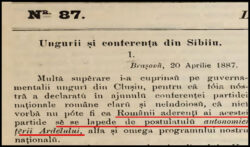 Romanii autonomie Ardeal