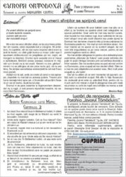 Europa Ortodoxă,2