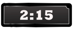 Digital Clock Face