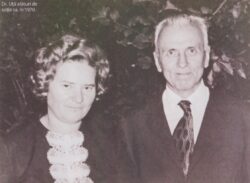 Dumitru Uță si sotia in 1970