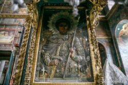 Icoana Sfântului Gheorghe dăruită Mănăstirii Zografu de Ştefan cel Mare