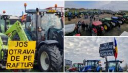 Protest fermieri-Satu Mare - tractor