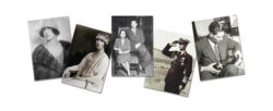 fotografie documentară și uniforme de epocă dedicată Regelui Mihai I și Reginei-Mamă Elena a României