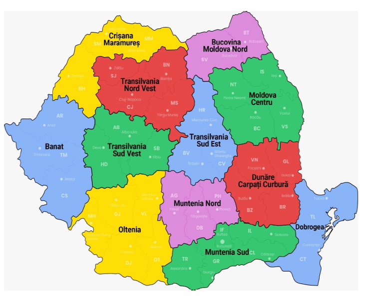 regionalizare Romania
