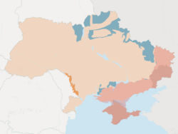 Harta luptelor din Ucraina