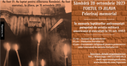 Pelerinajul memorial la Fortul 13 Jilava – 28.10.2023.
