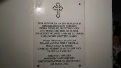 Placă comemorativă la Kufstein în memoria Mărturisitorilor Ardeleni