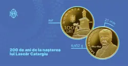 emisiune numismatică la 200 de ani de la nașterea lui Lascăr Catargiu