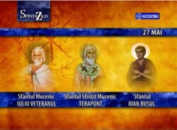 Sf Mucenic Iuliu Veteranu, Sf Mc. Terapont și Sf Ioan Rusu