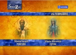 Trinitas TV / Sf. Ier. Porfirie și Sf Muceniță Fotinie