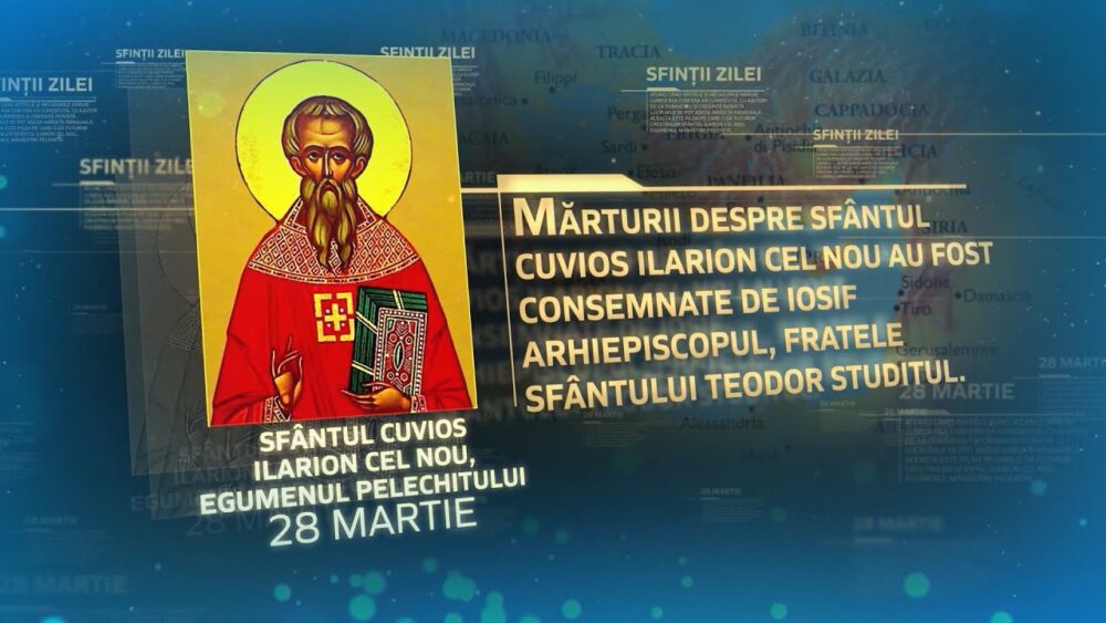 Sfântul Cuvios Ilarion cel Nou, egumenul Pelechitului