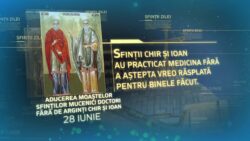 Sfinții Mucenici Doctori fără de arginți CHIR ȘI IOAN