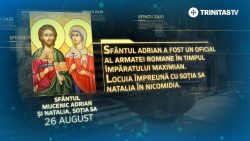Sfântul Mucenic Adrian și Natalia, soția sa