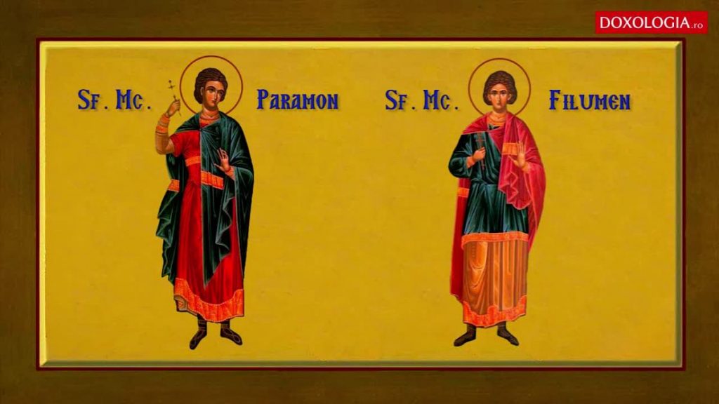 29 noiembrie: Sf. Cuv. Pitirun; Sf. Mc. Paramon şi Filumen