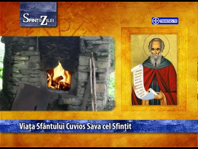 Sf. Cuv. Sava cel Sfințit; Sf. Mc. Anastasie