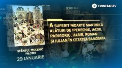 Aducerea moaştelor Sf. Sfinţit Mc. Ignatie Teoforul; Sf. Mc. Filotei