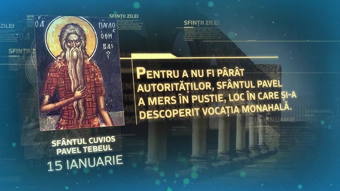 Sfântul Cuvios Pavel Tebeul
