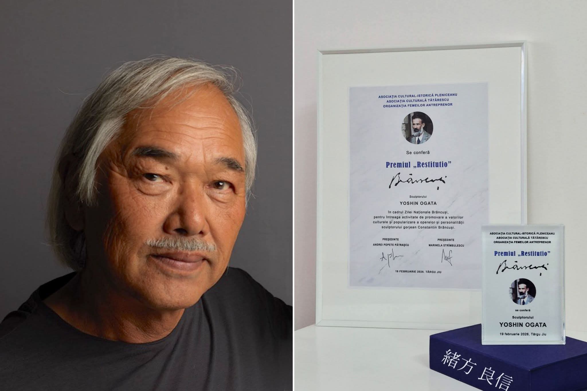 Yoshin Ogata (Japonia / Italia) – Laureatul Premiului Național „Restitutio. Brâncuși” – 2026