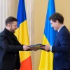 Acord Romania-Ucraina - Președintele Nicușor Dan și omologul ucrainean Volodimir Zelenski Președintele Nicușor Dan și omologul ucrainean Volodîmîr Zelenski a