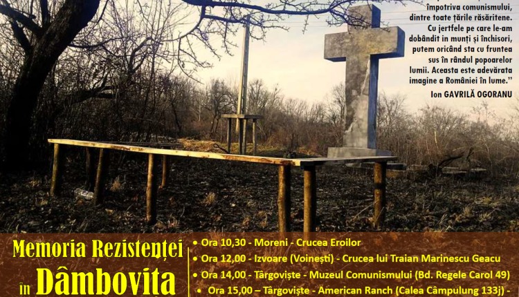 Memoria Rezistenței în Dâmbovița.